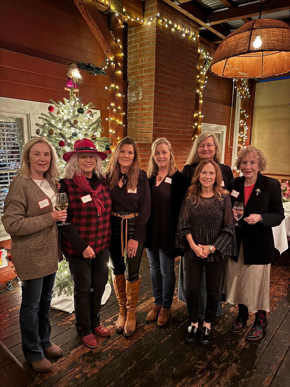 Fillies Annual Christmas Dinner at the Red Barn